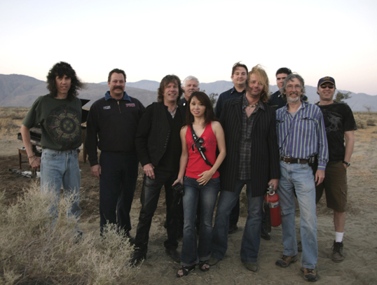 Some of the group. Photo courtesy of Michael Tweed.