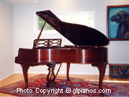 Steinway M Chippendale 1948