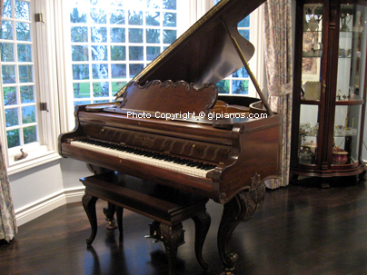 Steger & Sons Louis XV Parlor Grand 1917