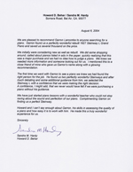 Howard Behar / Sandra Hardy